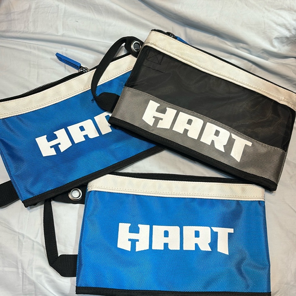 HART Tools zippers tool pouches